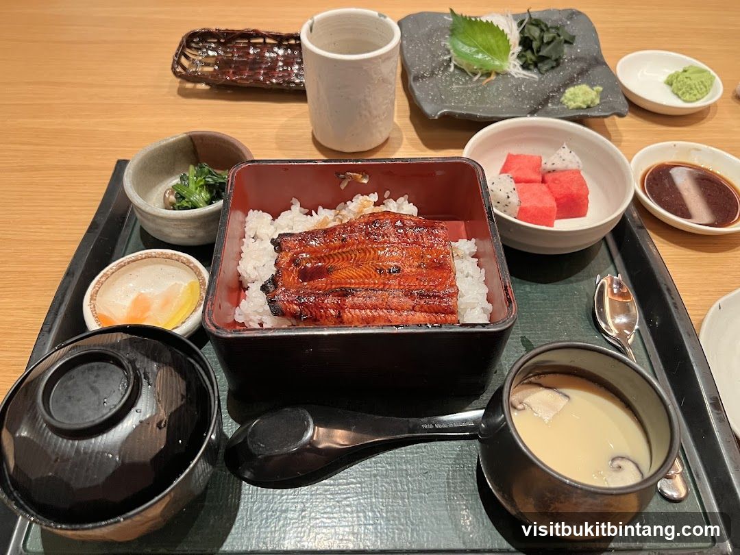 Unagi Donburi Meal