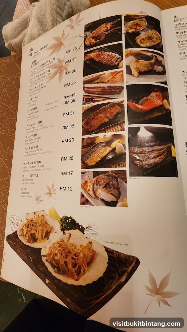 YAKIMONO grilled