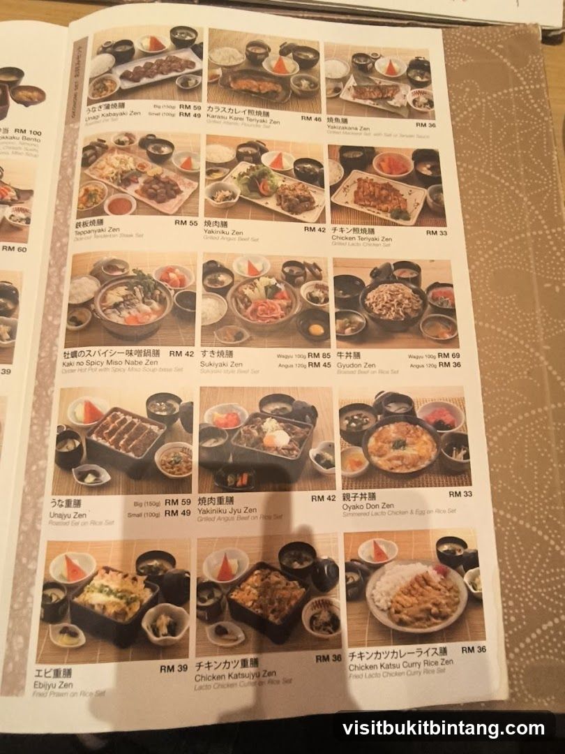 Japanese Set Meals