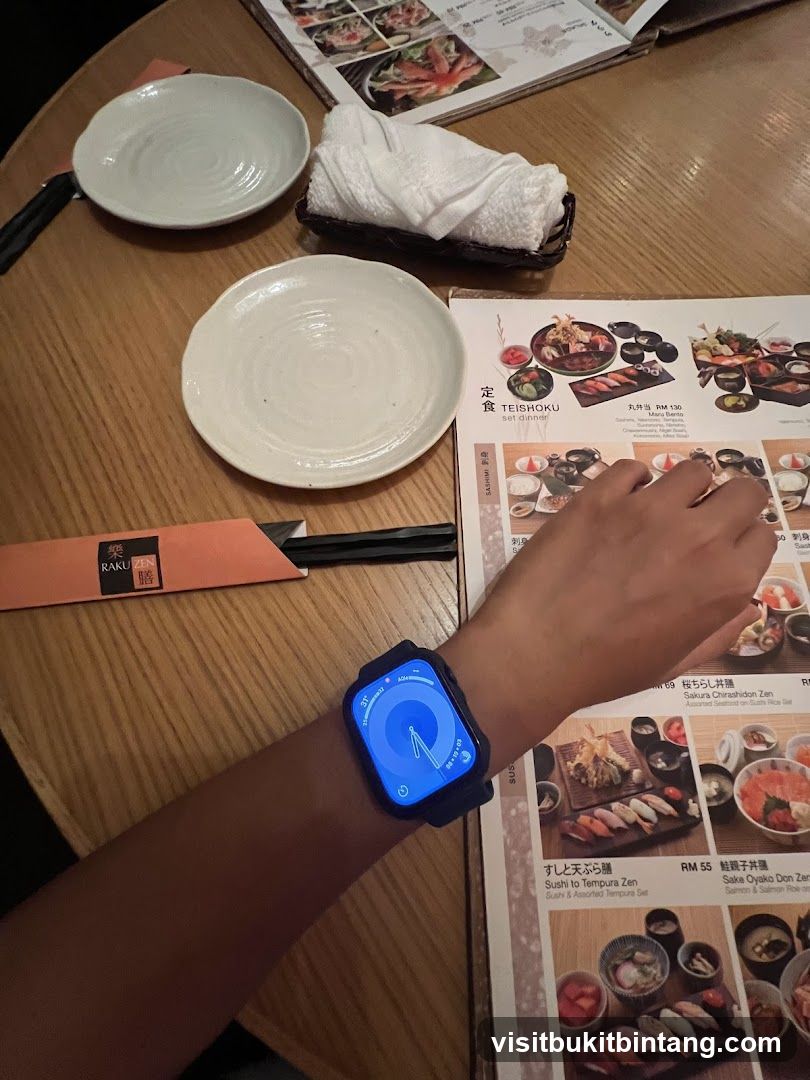 Japanese Restaurant Menu