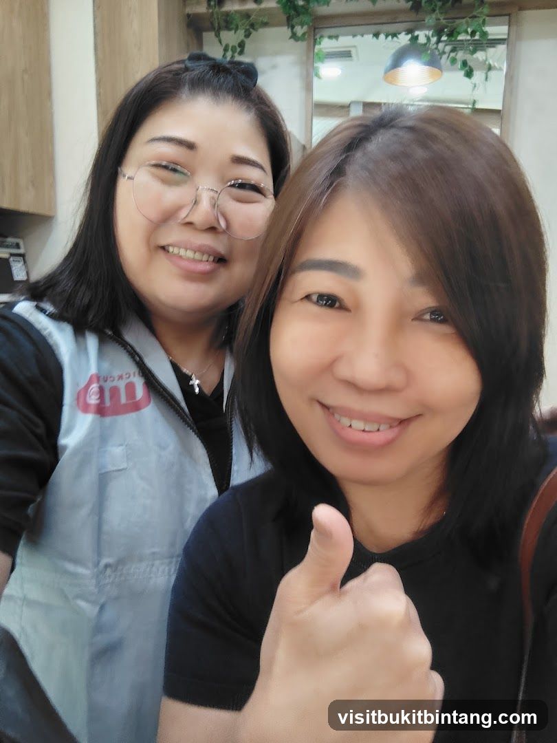 Two Women Posing for a Selfie
