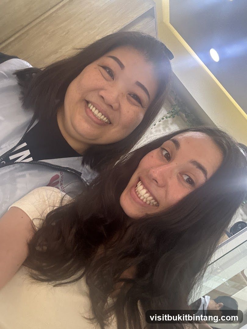 Two Women Smiling