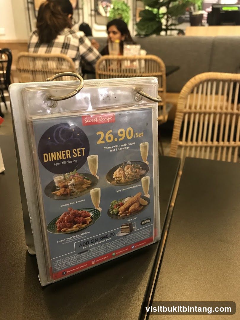 Secret Recipe Dinner Set