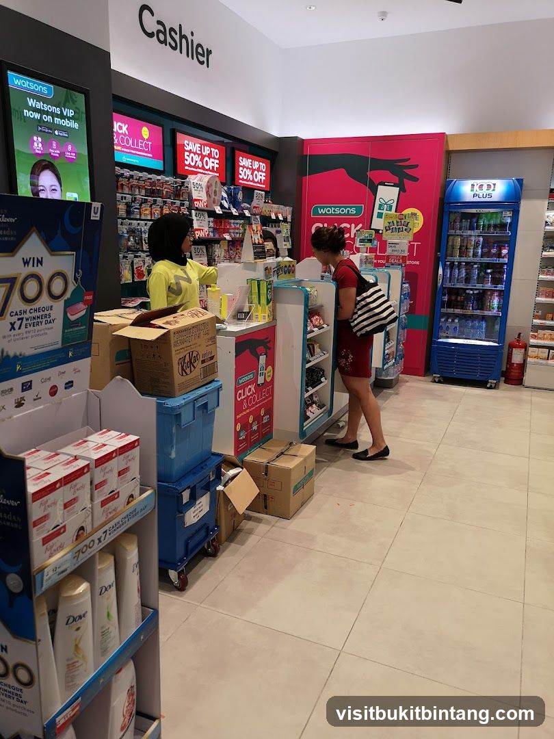 Watsons Store Interior