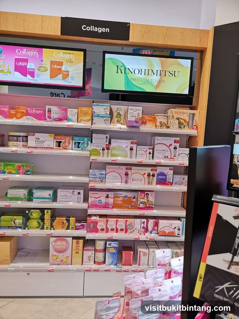 Collagen Products Display