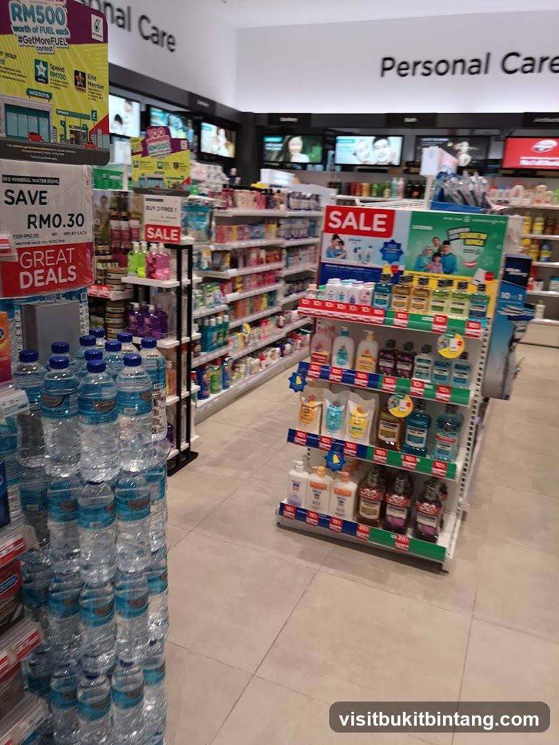 Personal Care Store Aisles