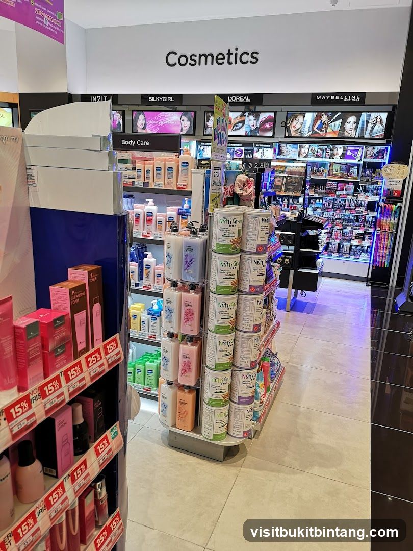 Cosmetics Store Display