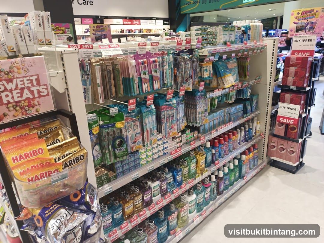 Health and Beauty Products Display