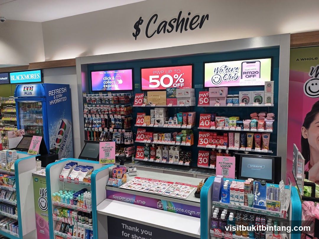 Watsons Store Interior