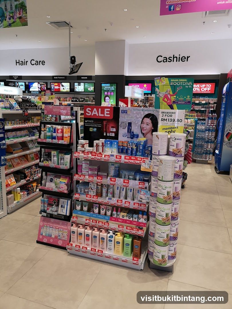 Watsons Store Interior