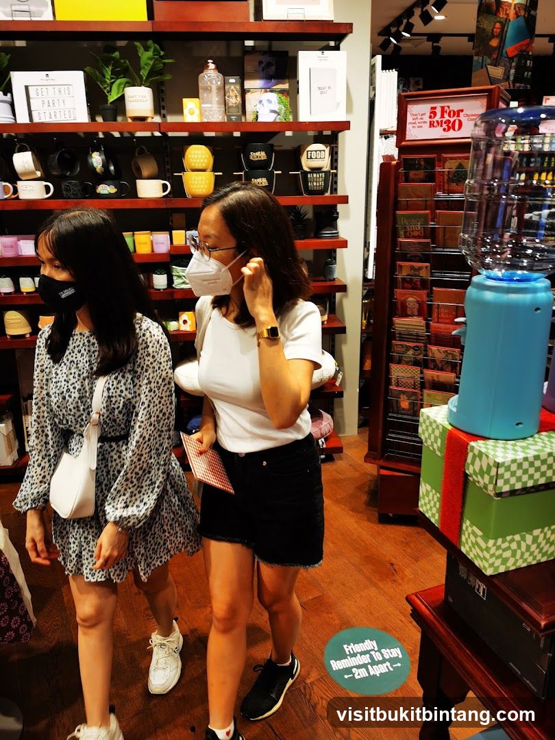 Two women shopping