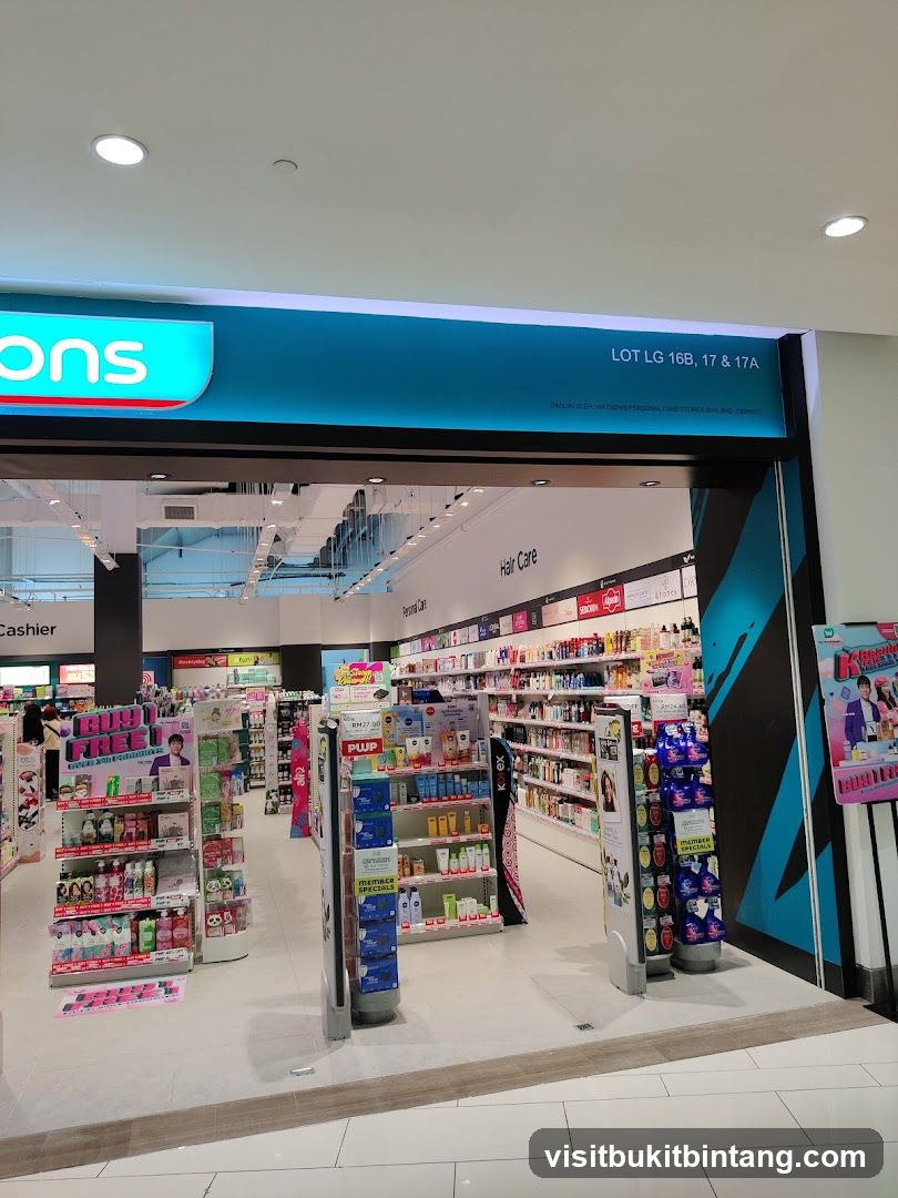 Watsons Store Entrance