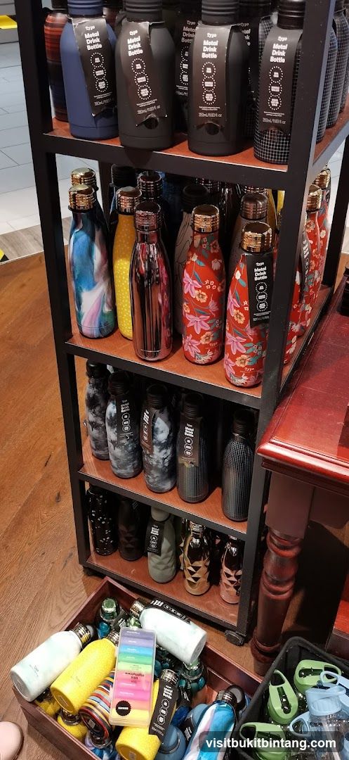Assortment of Metal Drink Bottles