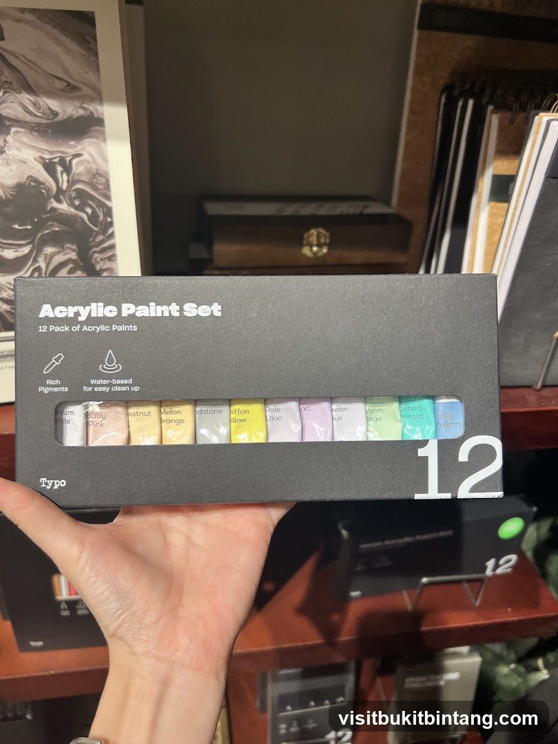 Acrylic Paint Set