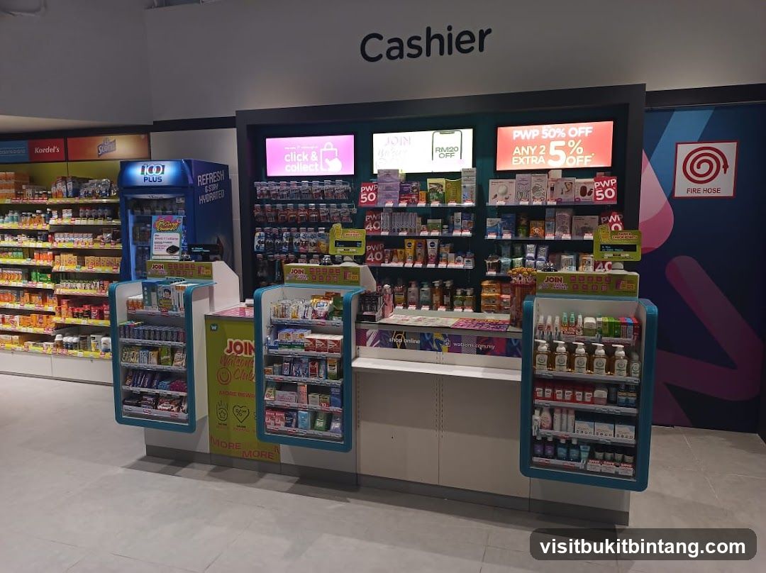 Storefront Cashier Area