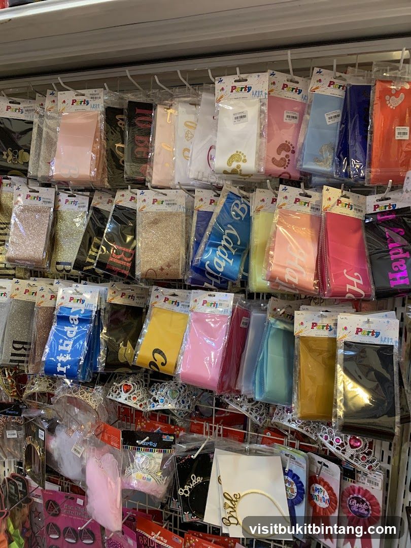 Party Sashes and Accessories