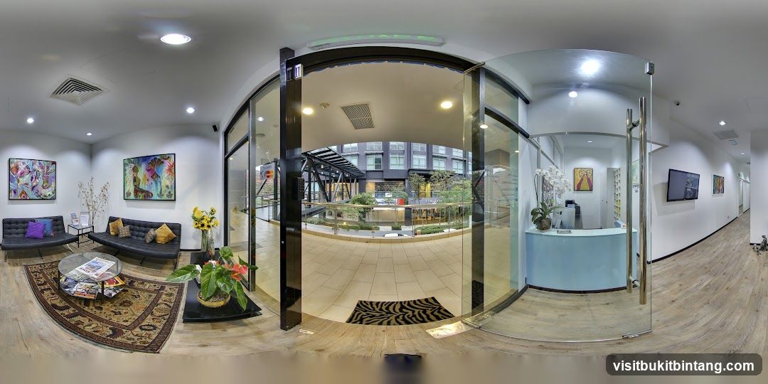 Modern Reception Area with Art