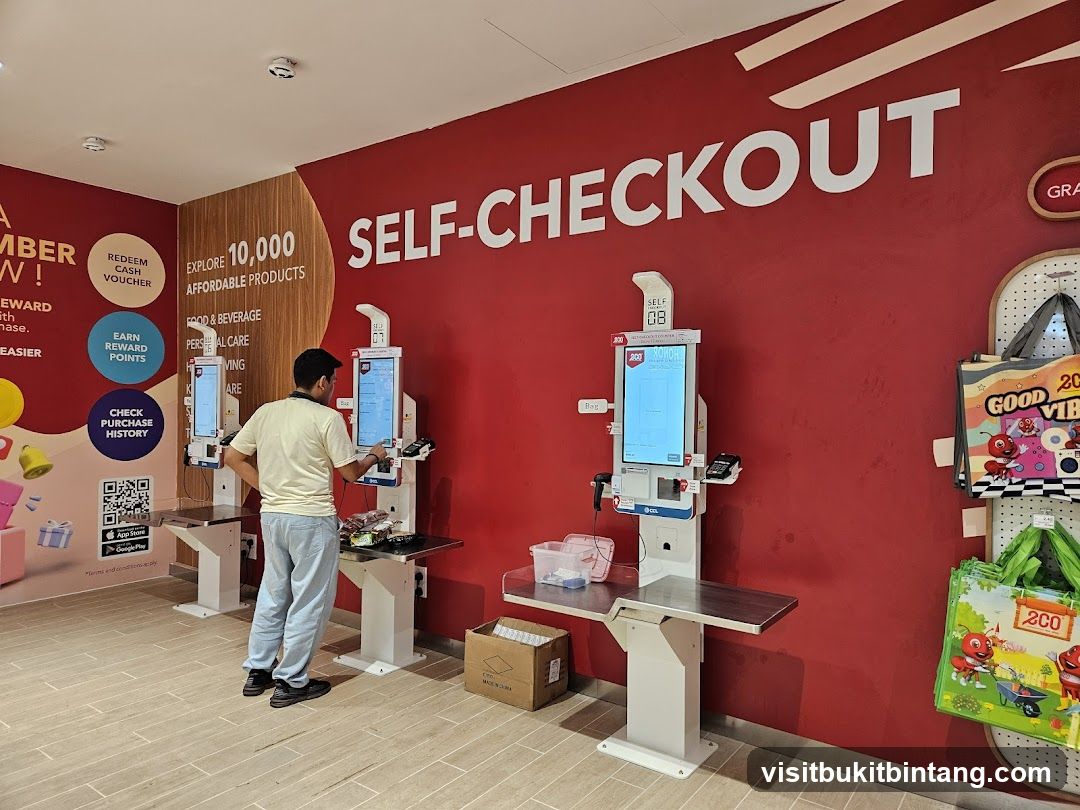 Self-Checkout Area