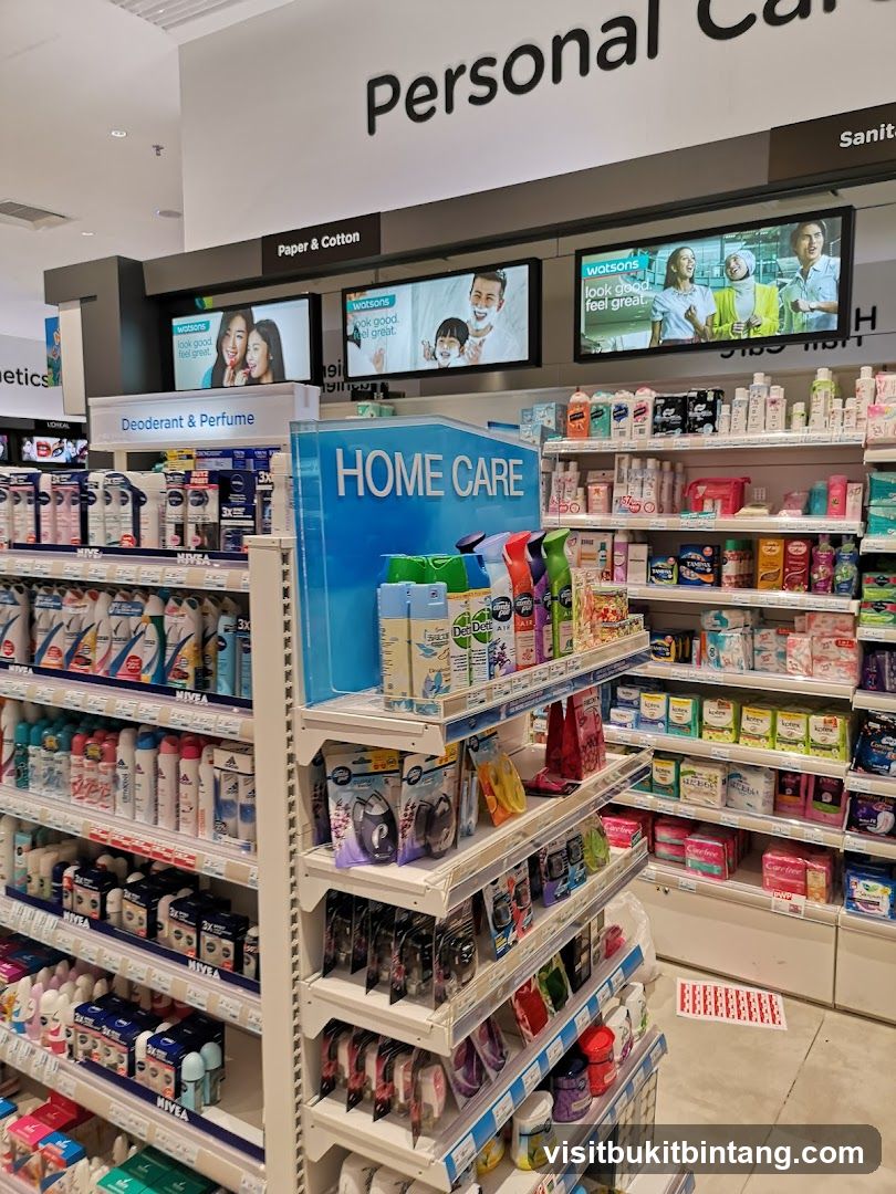 Watsons Personal Care Aisle