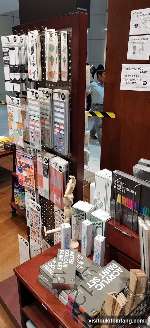 Art Supplies Display