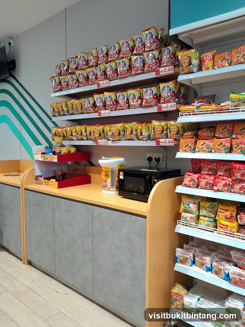 Snack and Instant Noodle Aisle