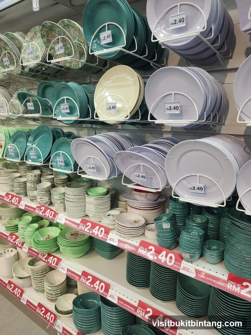 Plates and Bowls Display