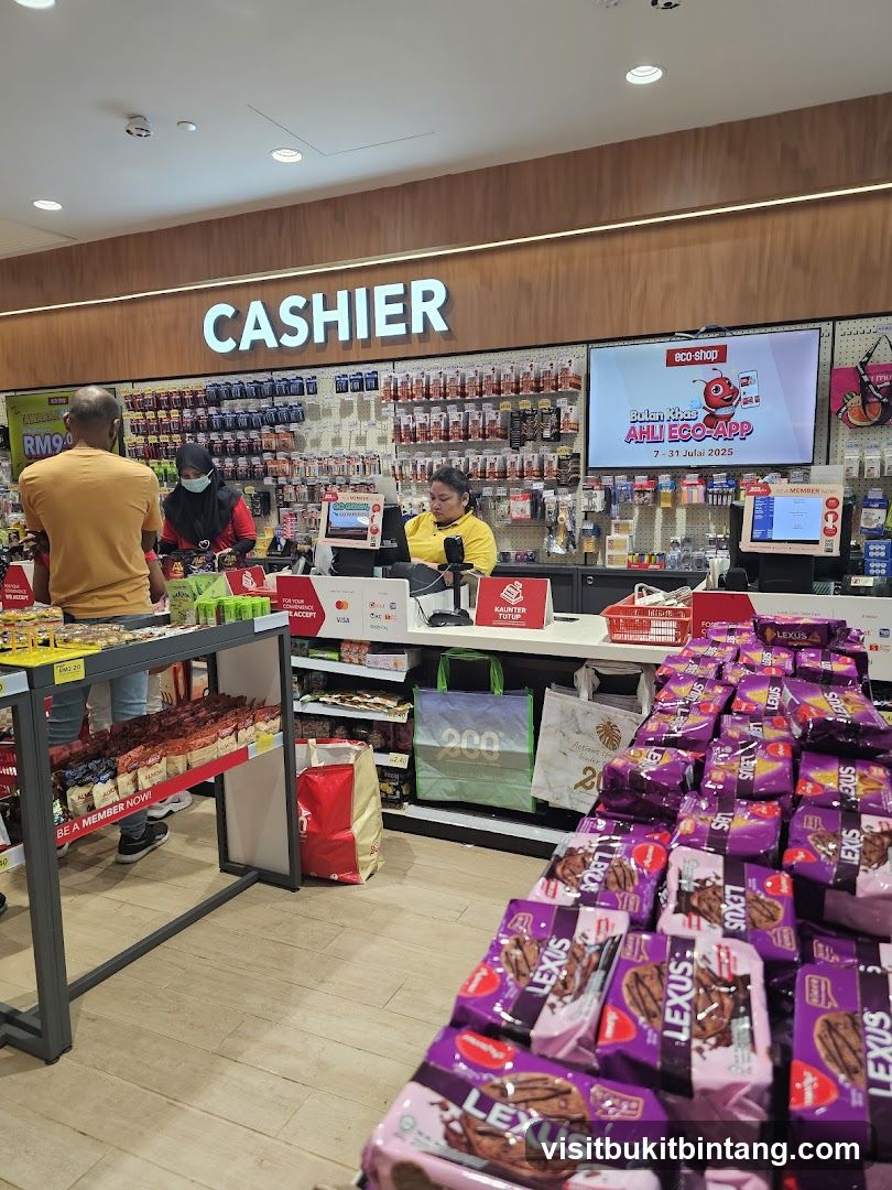 Convenience Store Checkout Area