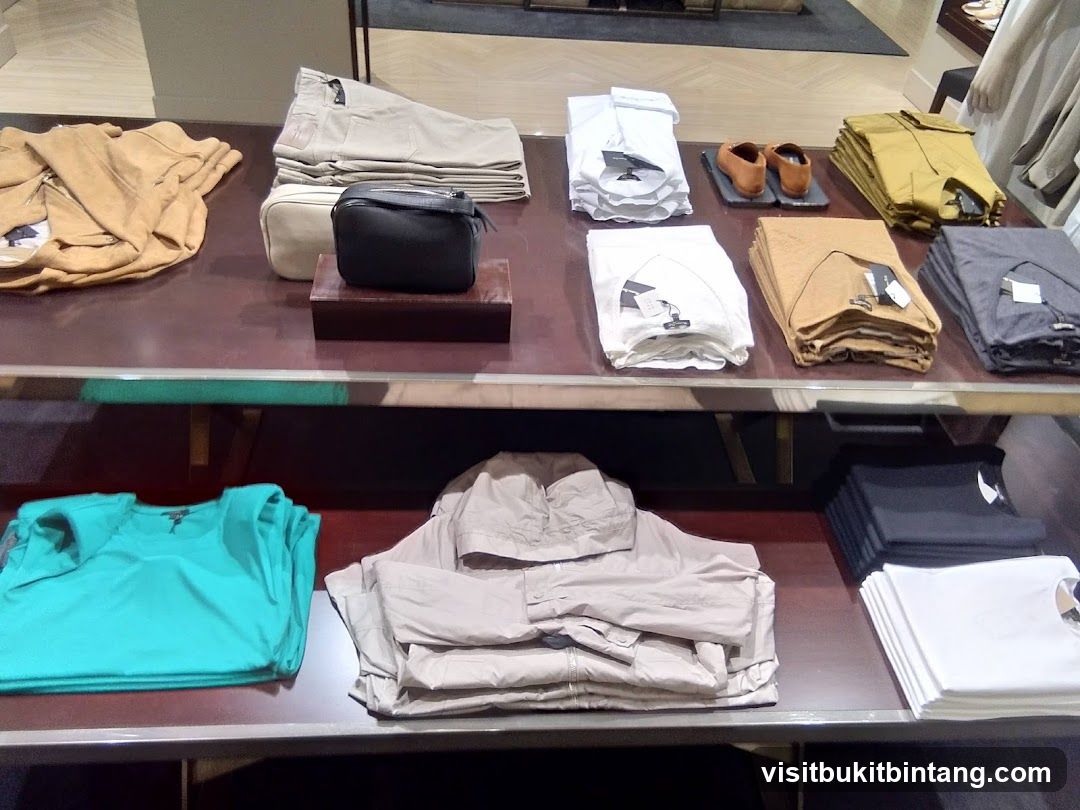 Men's Apparel Display