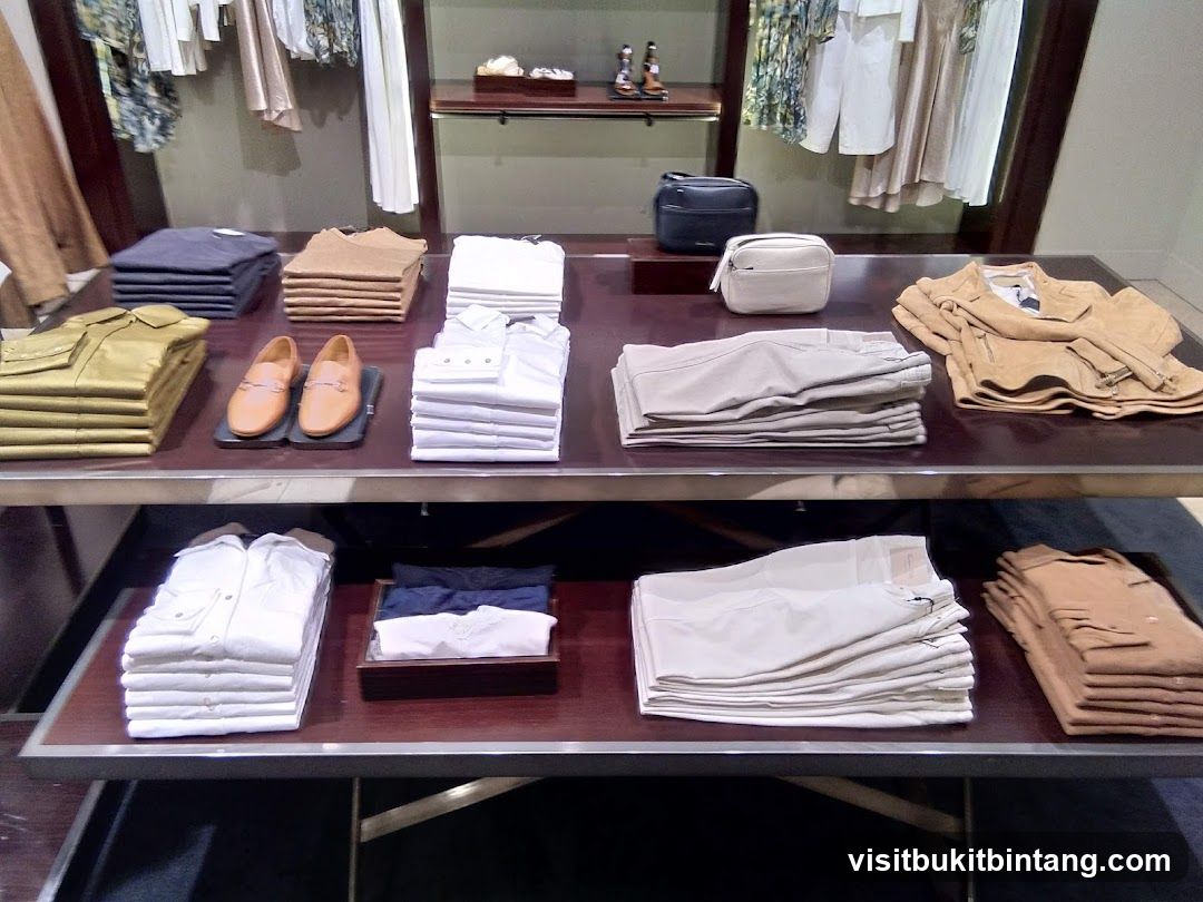 Men's Apparel Display