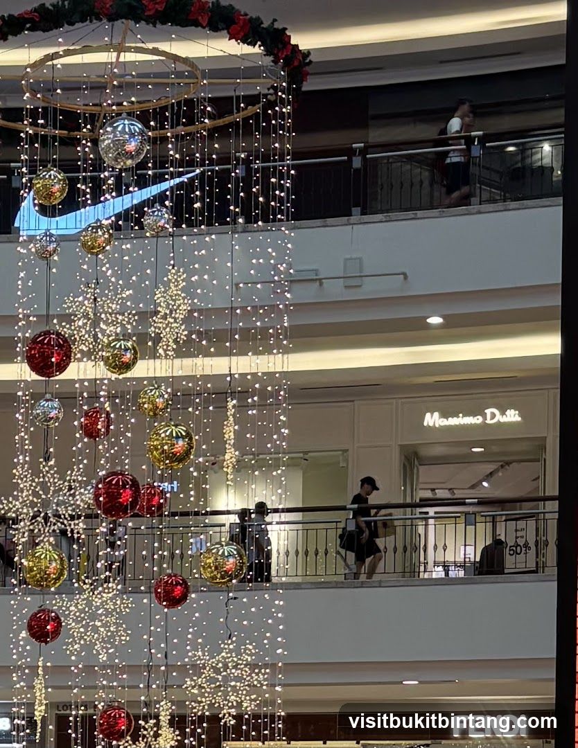 Christmas Decorations in a Mall