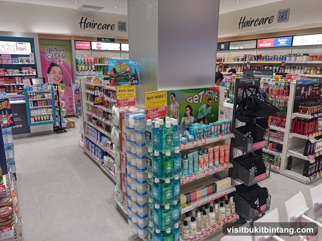 Watsons Store Interior