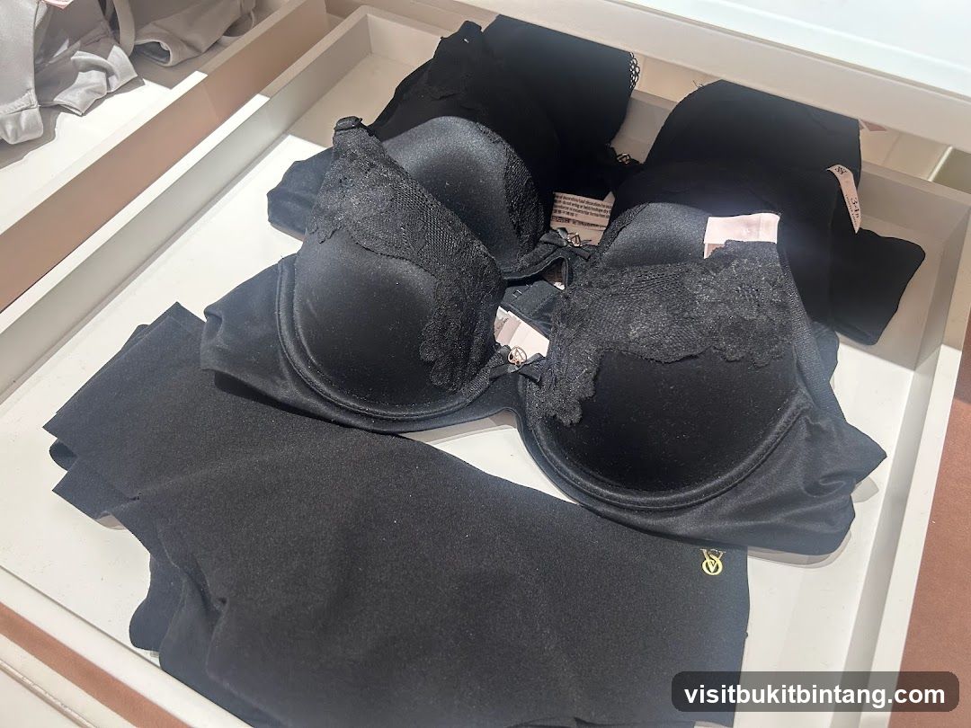 Black Lace Bra and Panties