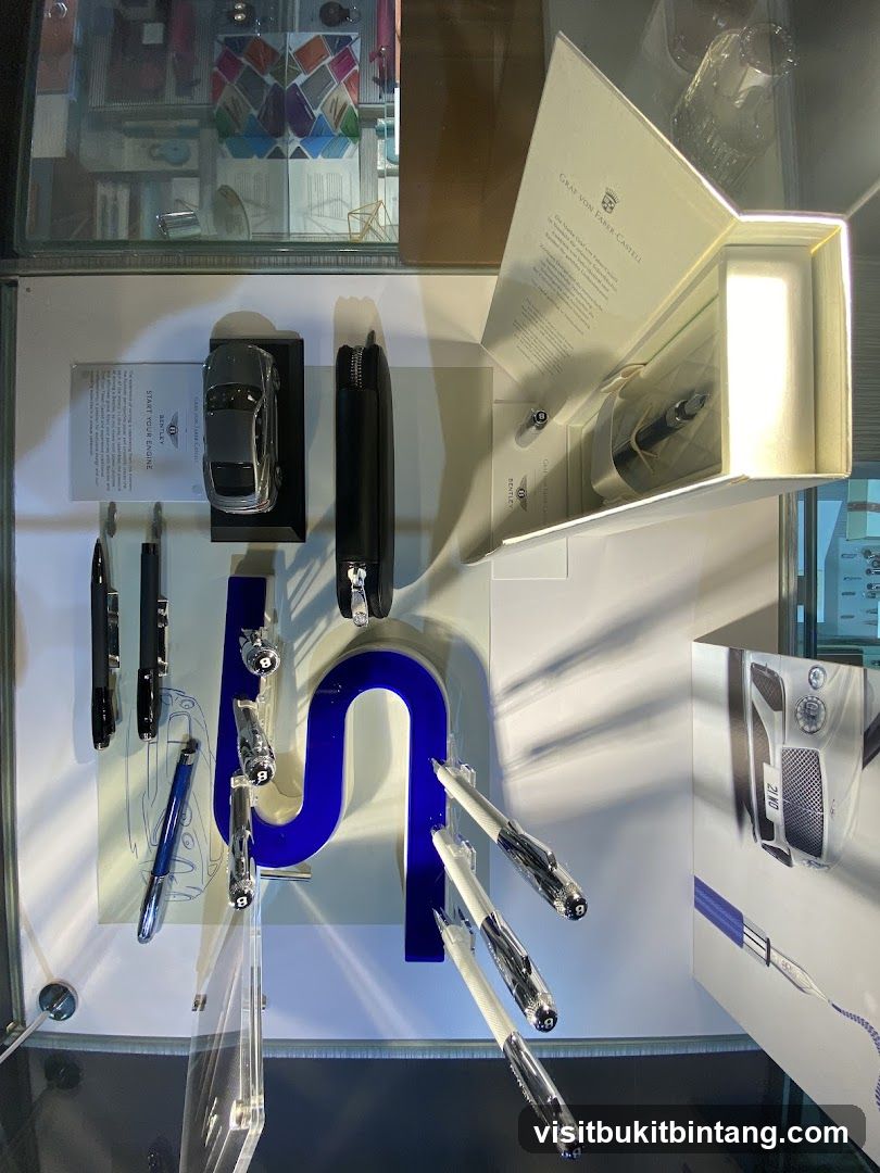Bentley Pens Display