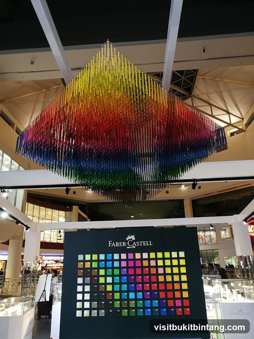 Faber-Castell Color Chart Display