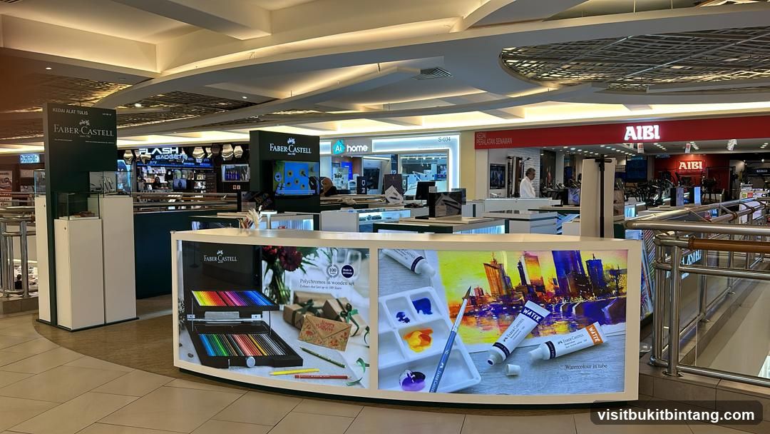Faber-Castell Art Supplies Display