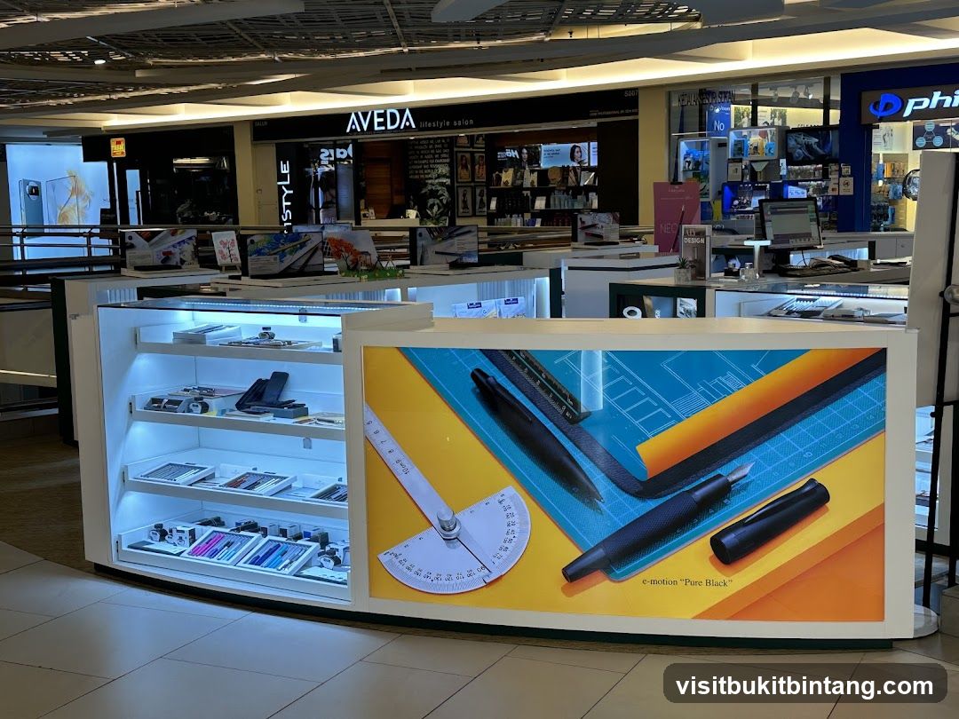 Display of writing instruments