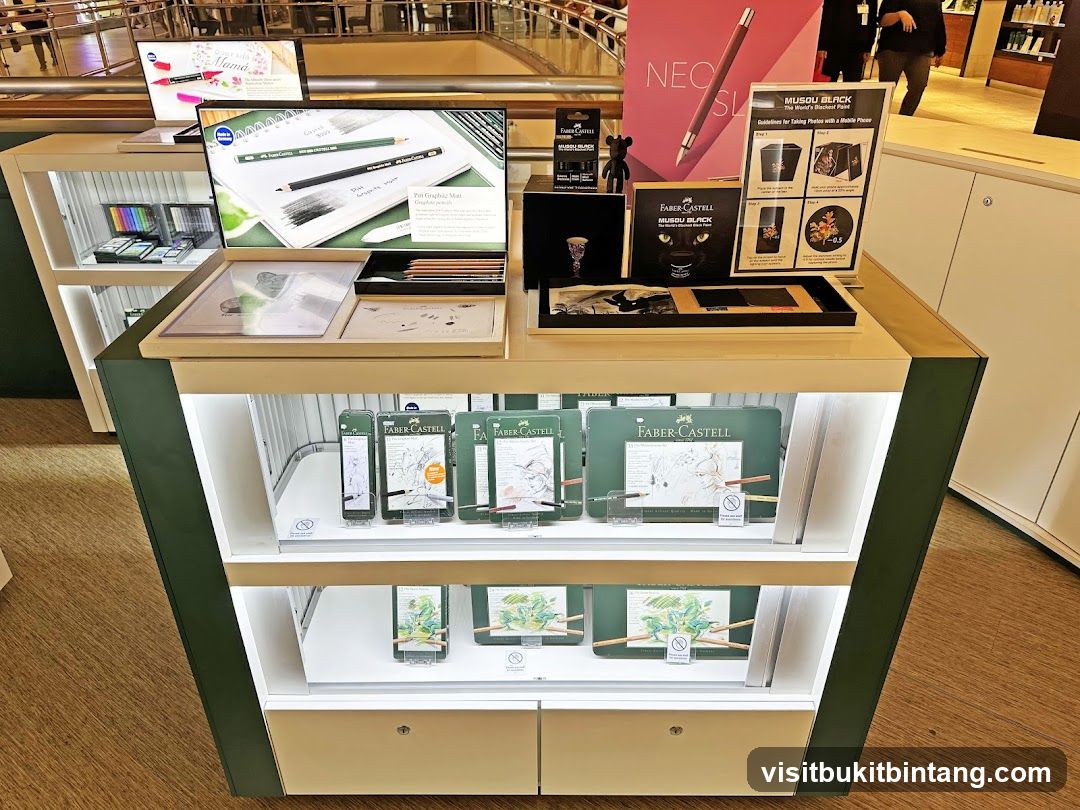 Faber-Castell Art Supplies Display