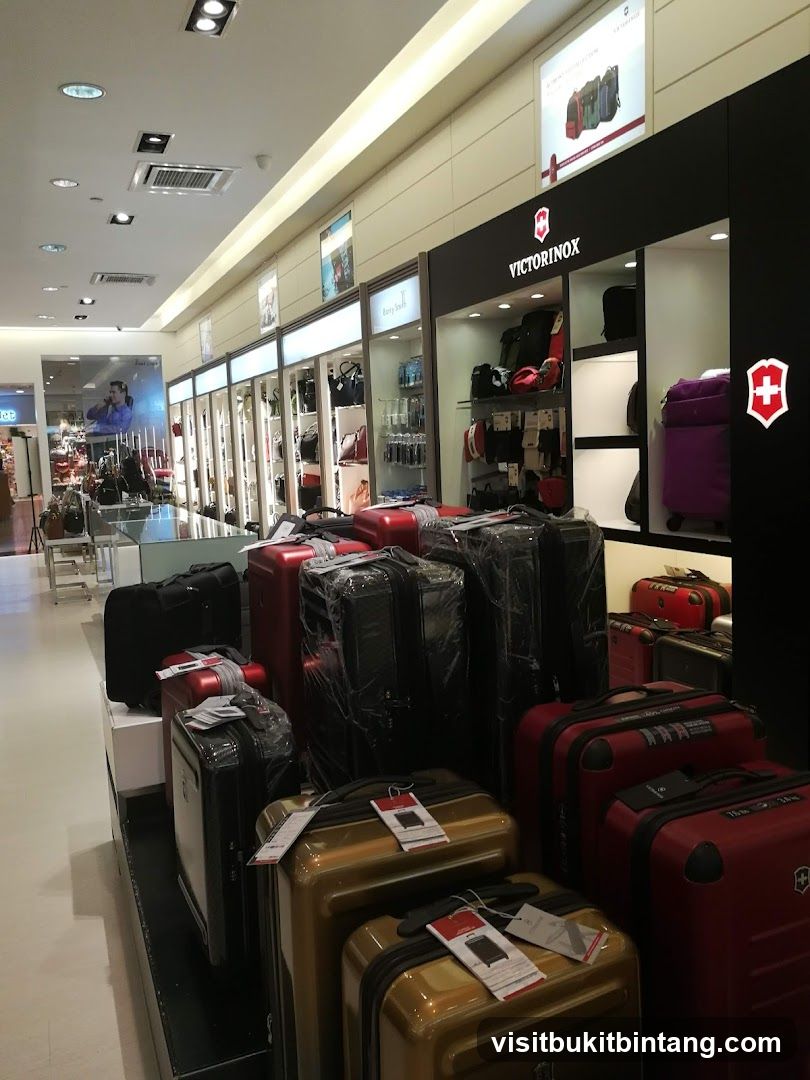 Luggage Store Display