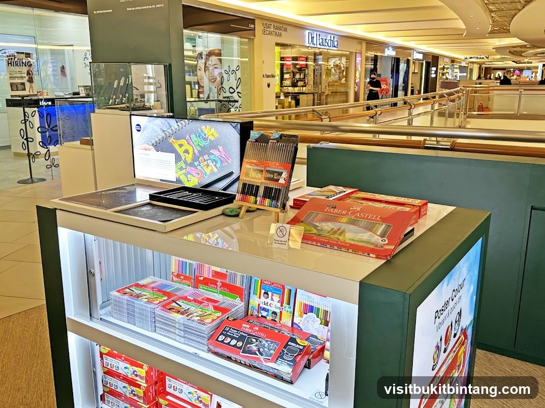 Art Supplies Display