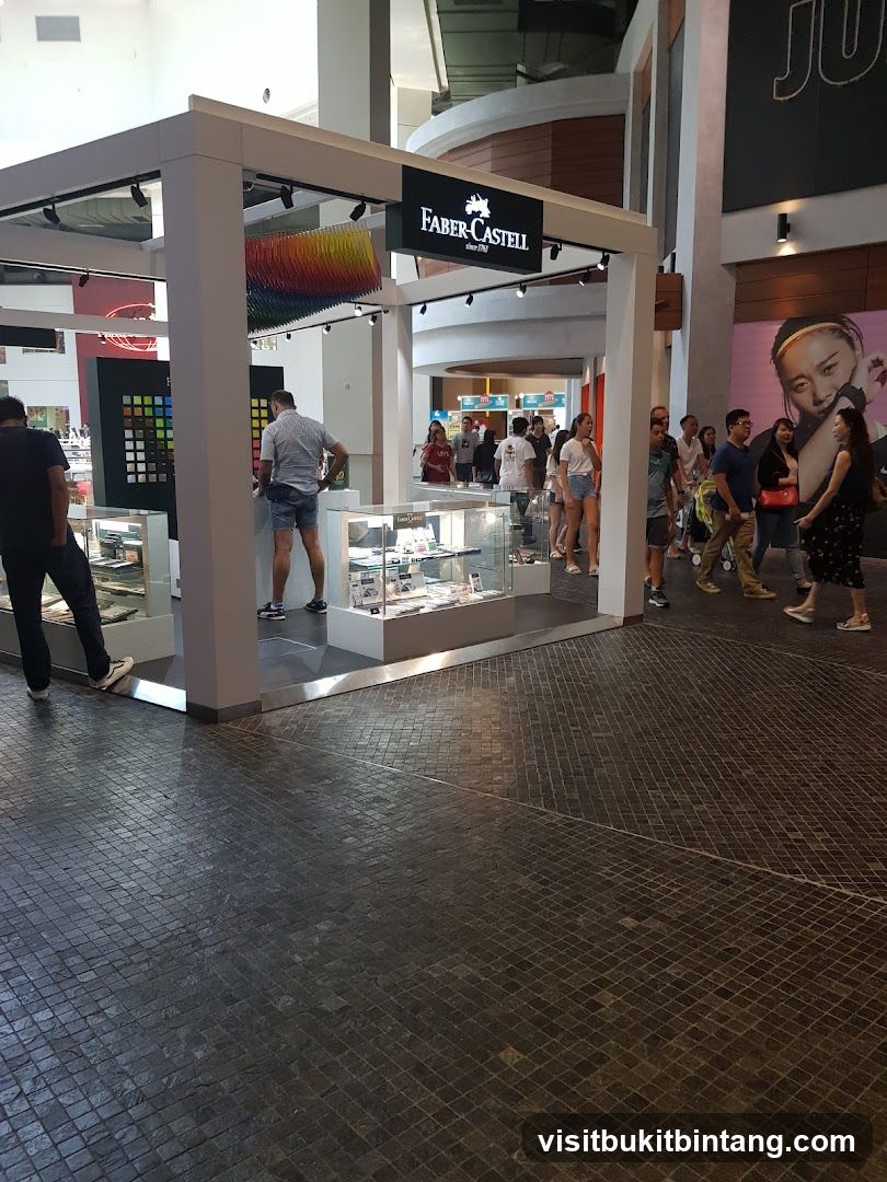 Faber-Castell display in a mall
