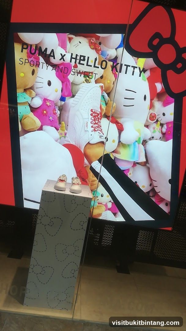 Puma x Hello Kitty Collaboration Display