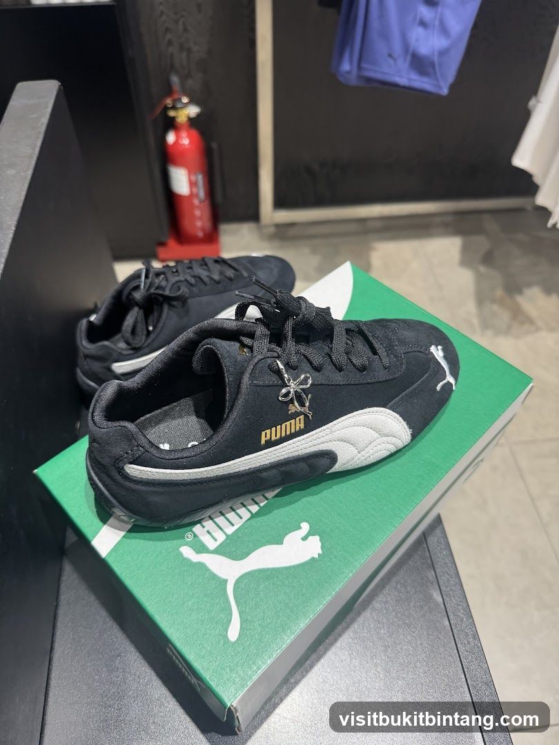 Puma Shoes on Box