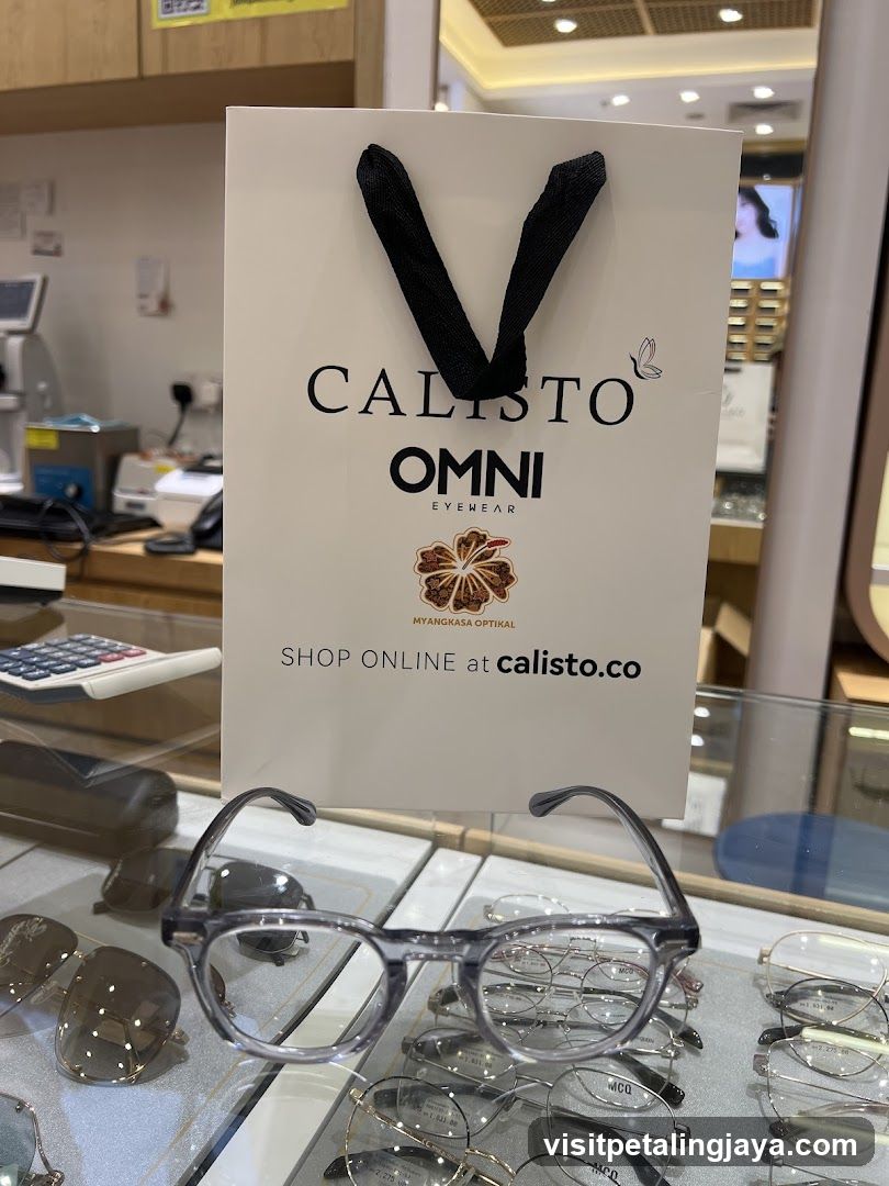 Calisto Omni Eyewear Shop Interior Display