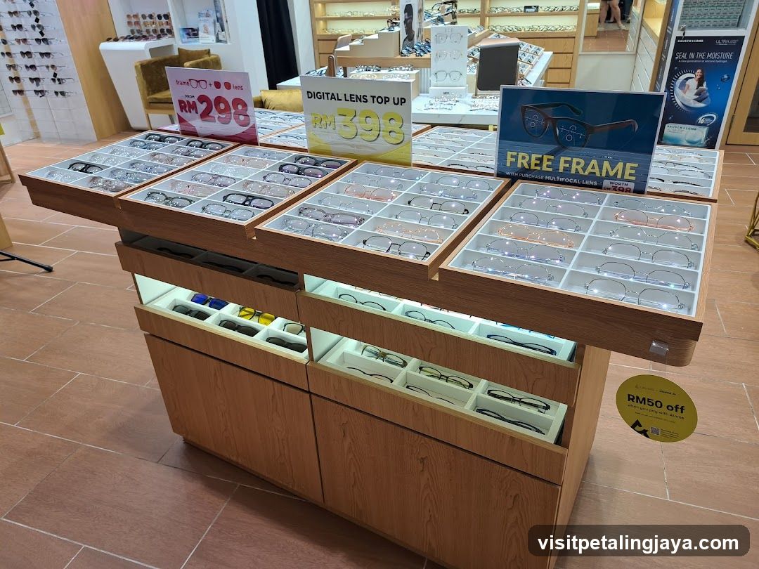 Optical Store Display