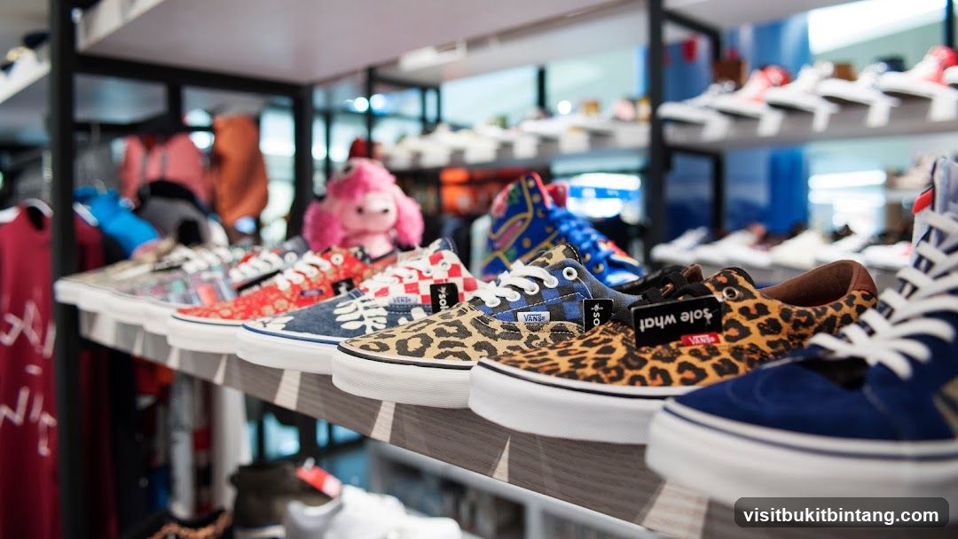 Display of Vans Shoes