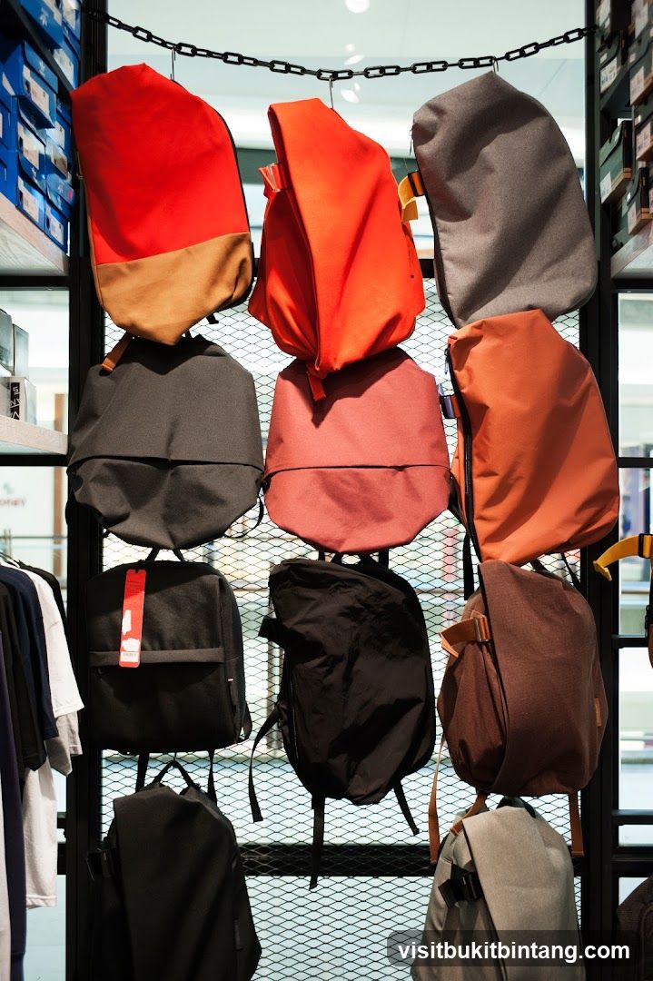 Backpacks on Display