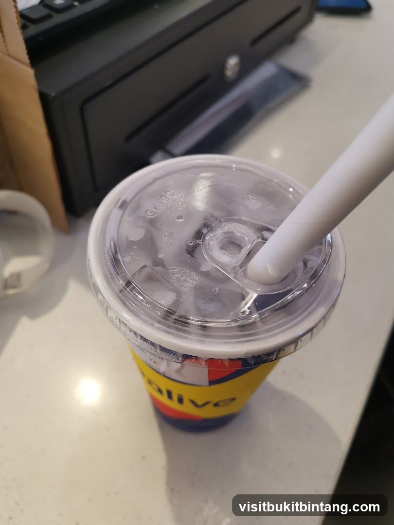 Drink with Straw