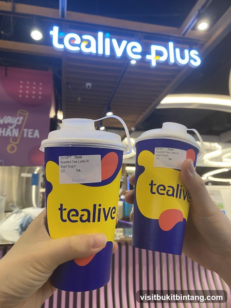 Tealive Drinks