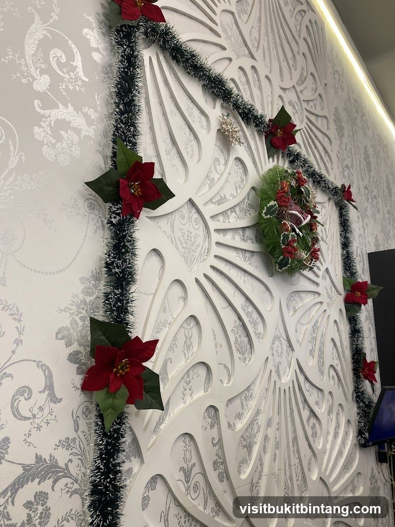 Christmas Decorations on Wall