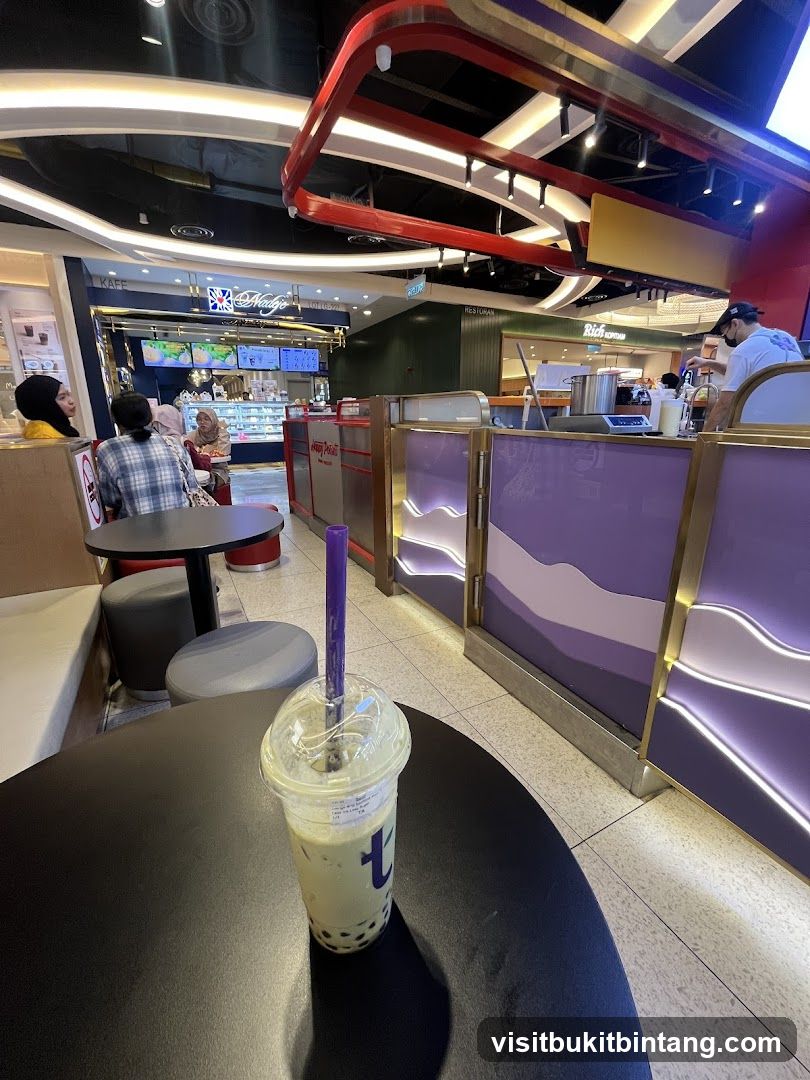 Bubble Tea Shop Interior